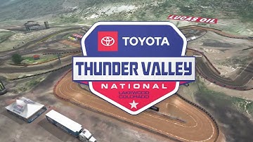 MXvsATV Animated Track Map Thunder Valley National | 2022 Pro Motocross