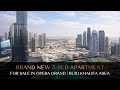 BRAND NEW 3-BED APARTMENT FOR SALE IN OPERA GRAND | BURJ KHALIFA AREA | AX CAPITAL