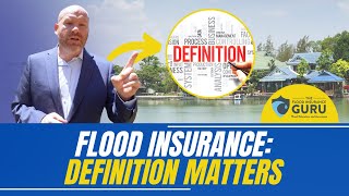 Flood Insurance: Definition Matters