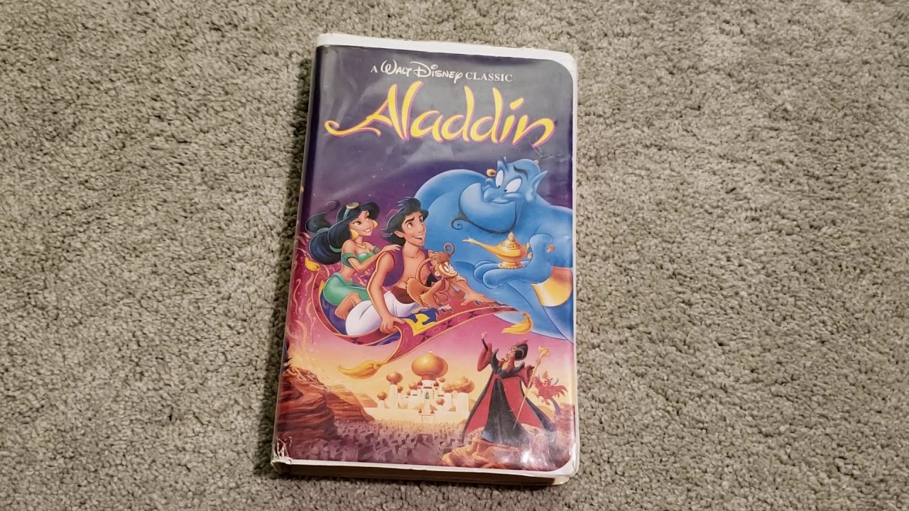 Aladdin VHS/DVD Overview - YouTube