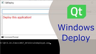 How to Deploy a Qt Widgets Applications on Windows screenshot 3