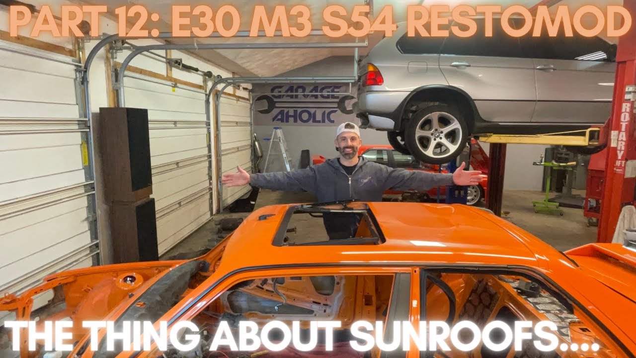 Part 12 🔧 Opening Troubles 🚗 Is Our E30 M3 Sunroof Install a Ray of Light or a Cloudy Mess? 🚗
