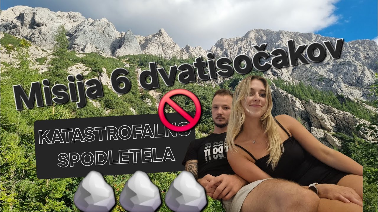 ❌️ Misija 6 dvatisočakov 🗻🚁 (katastrofalno spodletela🪨) Kočna, Grintovec, Dolgi hrbet, Štruca, Skuta