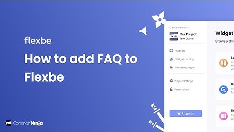 How to add a FAQ to Flexbe