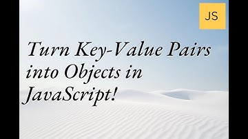 Turn Key-Value Pairs into Objects in JavaScript! #CodingTips #JavaScript #WebDevelopment