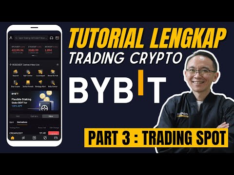 Trading Crypto Pemula Part 3 Trading Spot Market Bybit Tutorial 