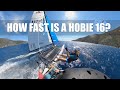 Hobie 16 360 Gopro Max on the helmet