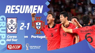 RESUMEN: Corea del Sur 2-1 Portugal - Grupo H / Fecha 3 | MUNDIAL QATAR 2022