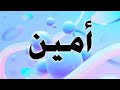 تحليل إسم أمين حالتي