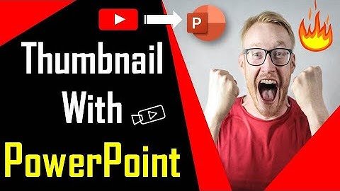 How to make YouTube Video Thumbnails using PowerPoint