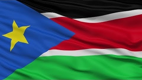 Waving National Flag of South Sudan | Motion Graphics - Videohive template