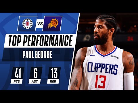 Paul George ERUPTS for 41 PTS Setting CLIPPERS RECORD in Game 5 W! ☄️