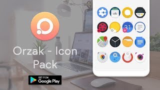 Orzak Icon Pack Promo Video screenshot 2