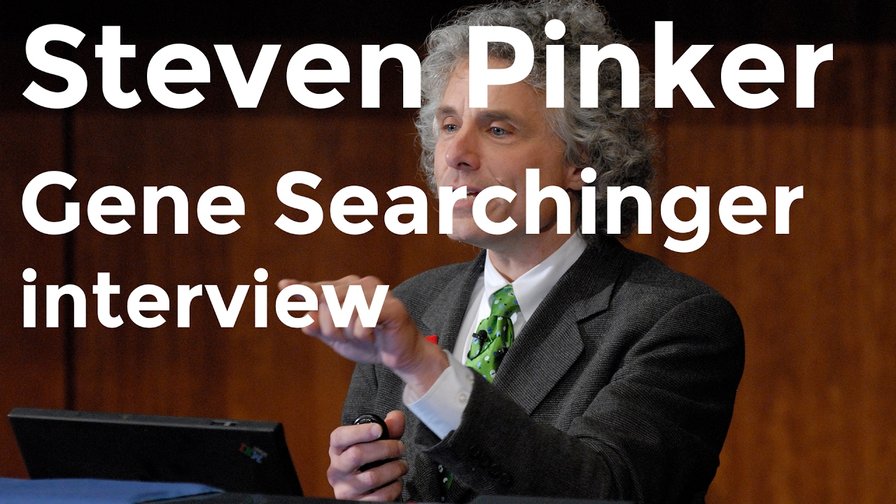 Steven Pinker and Gene Searchinger interview on Language (1995)