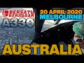 A330 REPATRIATION FLIGHT AUSTRALIAN CITIZENS | DENPASAR - MELBOURNE 20 APRIL 2020