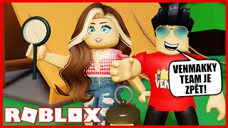 VENMAKKY DETEKTIVOVÉ JSOU ZPĚT!🧐Roblox Detective venmakky obby 2 w/@Makousek