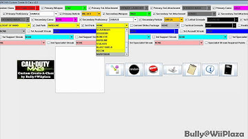 ~MW3 Wii~ Custom Create-A-Class Application