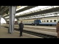 Как объявляют поезда на вокзале г.Львова (HD) (январь, 2017)