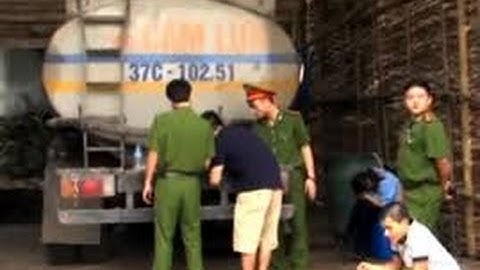 Bắt quả tang tài xế “rút ruột” hơn 11.000 lít xăng dầu