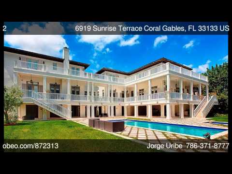 6919 Sunrise Terrace, Coral Gables, FL home video tour