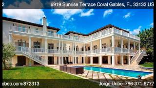6919 Sunrise Terrace Coral Gables FL 33133