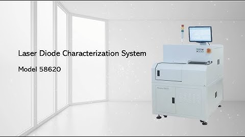 Chroma Model 58620 Laser Diode Characterization System
