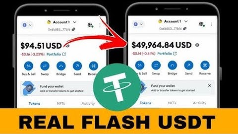 How to make flash usdt in 2025