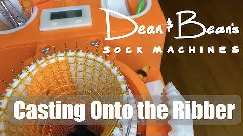 Casting onto the Ribber