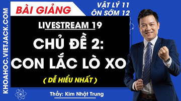 Chủ đề 2: Con lắc lò xo - Vật lý 12 - Thầy Kim Nhật Trung