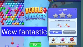 Shoot Bubble Game | New  Bubble shoting Games level 284