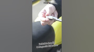 KiWAV 2-way handy tool. Foldable T-handle socket trench / straight grip screwdriver