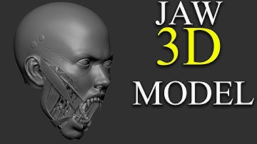 jaw  3d model   | HUMAN model part-13 | Autodesk Maya |  tutorial  | srinu yadav