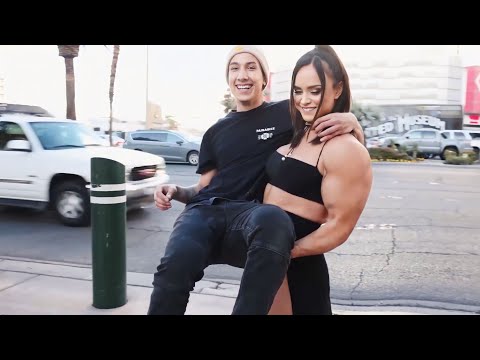 The VEGAS Strip Melinda Lindmark Angelica Enberg Bodybuilder S