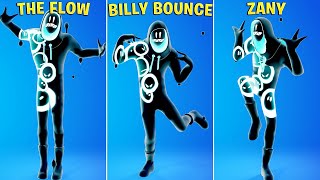 Fortnite GRIMEY SKIN Showcase With Best Dances & Emotes!