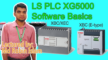 LS PLC XG5000 Software Basics Programming | PLC Program | বাংলা টিউটোরিয়াল