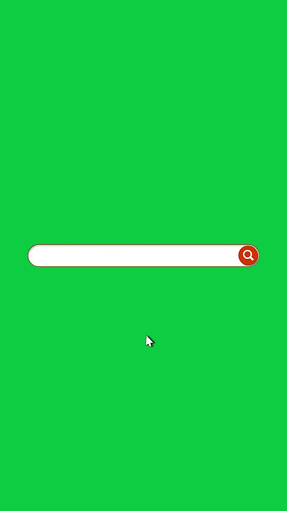 Google Search Bar Green Screen#animation #greenscreen #searchbar
