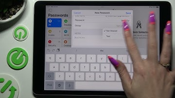 APPLE iPad 9.7" - Add Passwords to Passwords Autofill | Save Passwords for Easier Logins