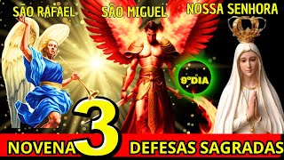 PODEROSA NOVENA PROTEÇÃO, CURA E GRAÇA - NOSSA SENHORA , SÃO MIGUEL E SÃO RAFAEL - CONTRA O MAL #9