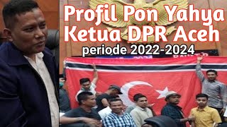 Fakta Pengibaran Bendera Bulan Bintang saat Pon Yahya sah menjadi ketua DPRA.
