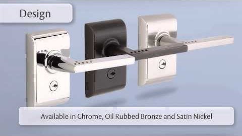 Emtek Liscio Electronic Leverset