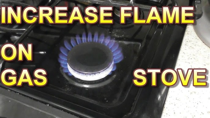 Gas Cooktop Flame Adjustment 