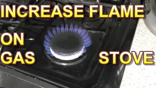 GAS STOVE BURNERS BURNING LOW? FIX IT YOURSELF How to Fix Low Flame on Gas Stove