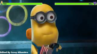 Despicable Me 2 Mini-Movies (2013) Panic in the Mailroom with healthbars