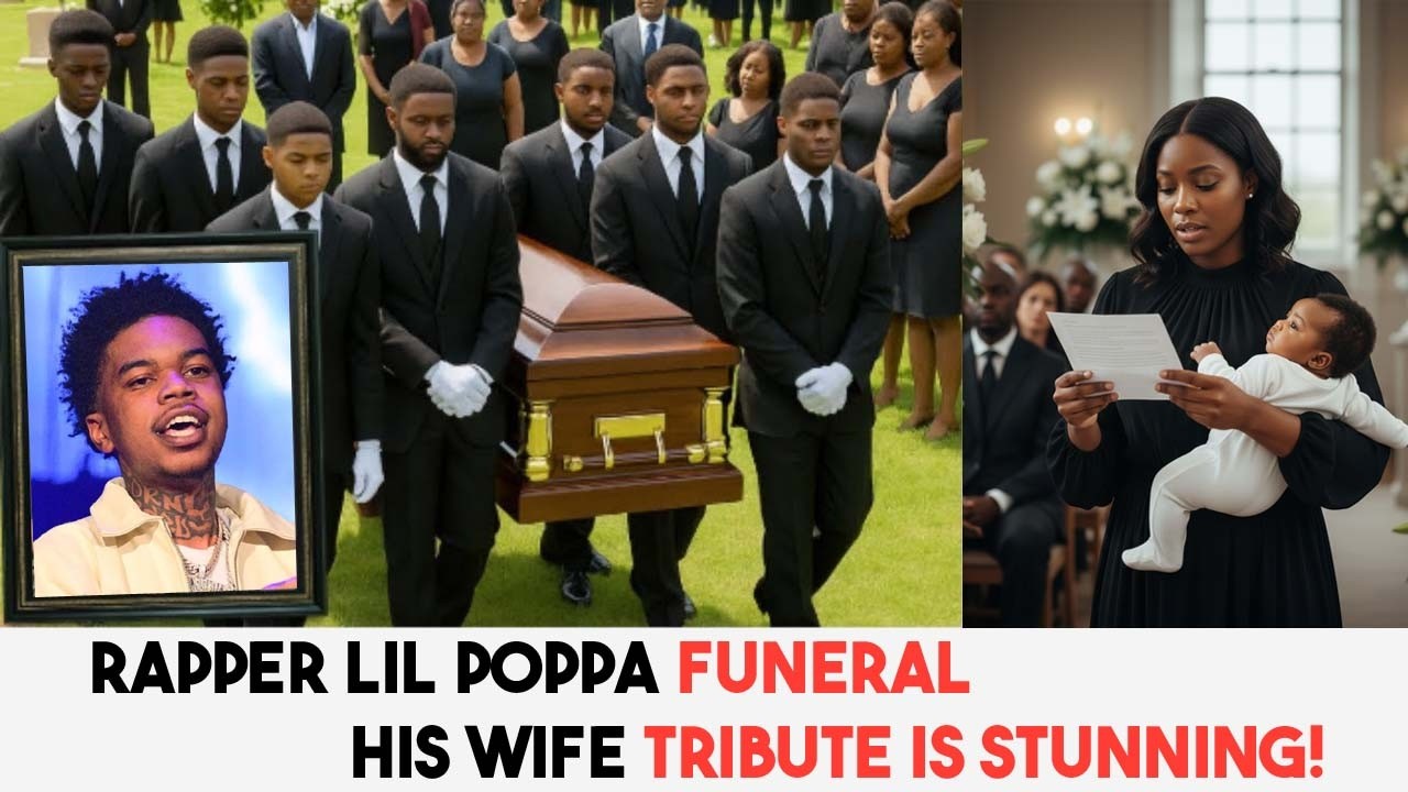 Lil Poppa Funeral, Wife Tribute is STUNNING!