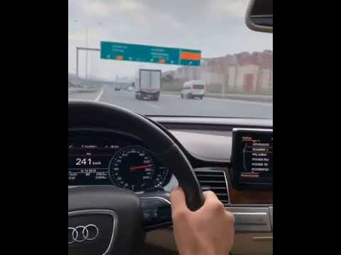 Audi Gündüz Otoban Araba Story Snap instagram Fake Hikayeler 240 Km h