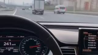 Audi Gündüz Otoban Araba Story Snap Instagram Fake Hikayeler 240 Km H