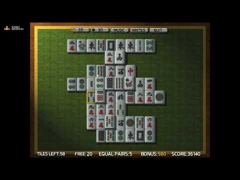 Игра u00223Д Маджонгu0022 (3D Mahjong) - прохождение