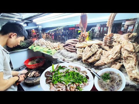 cháo lòng sài gòn ở đâu ngon New 2022 Phát Thèm Cháo Lòng Má Heo Gốc Bắc | Gần 200 Xe Cháo Lòng Ở Sài Gòn