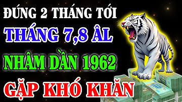 Thần Tài Báo Mộng, Tuổi Nhâm Dần 1962, Tiền Nhiều Hơn Trúng Số, Trong 2 Tháng Tới Cực Giàu