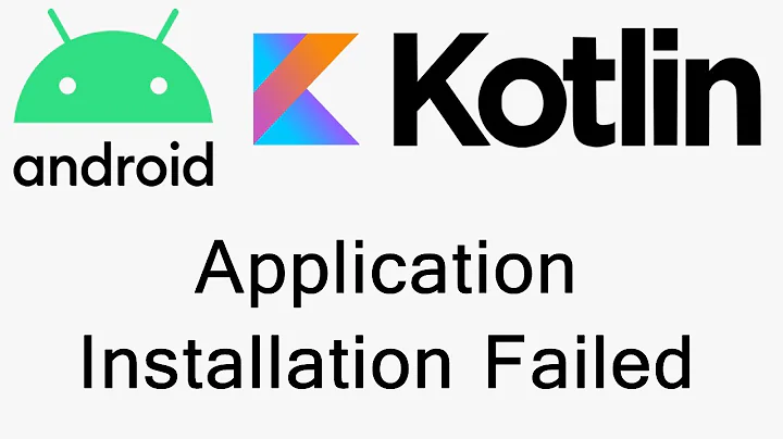 Android Studio - Application Installation Failed